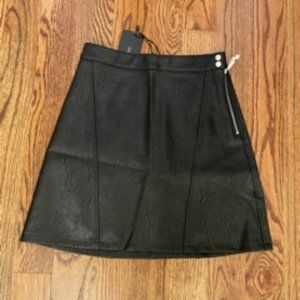 Zara Women's Faux Leather Skirt
